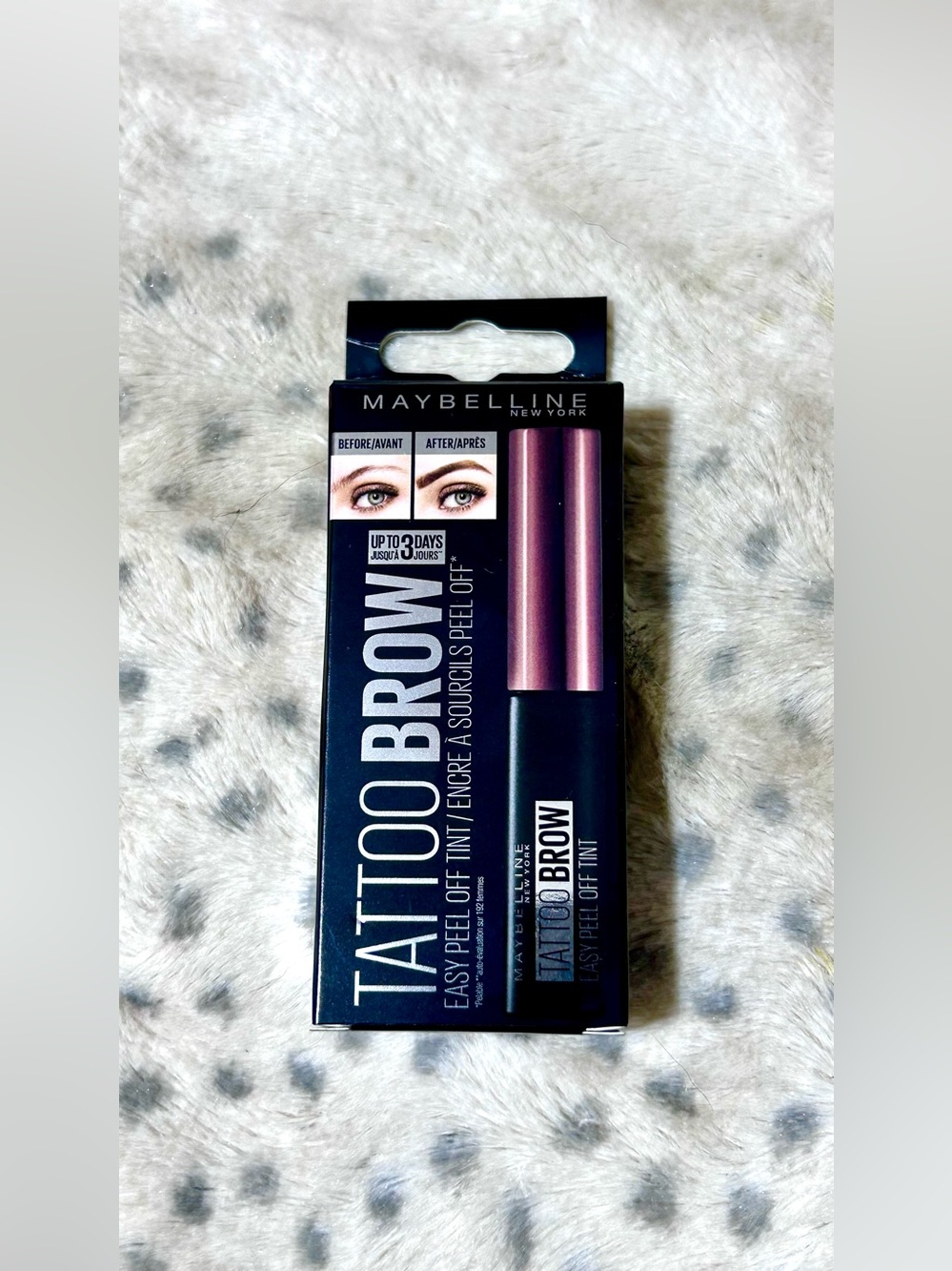 Maybelline Brow Tattoo Peel-Off Tint Medium Brown New Brows